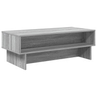 Produktbild för Kaffeebord Grå Sonoma 100 x 46 x 35 cm Konstruerat trä