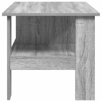 Produktbild för Kaffeebord Grå Sonoma 90 x 50 x 45 cm Konstruerat trä