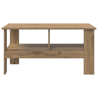 Produktbild för Kaffeebord Artisan Ek 90 x 50 x 45 cm Konstruerat trä
