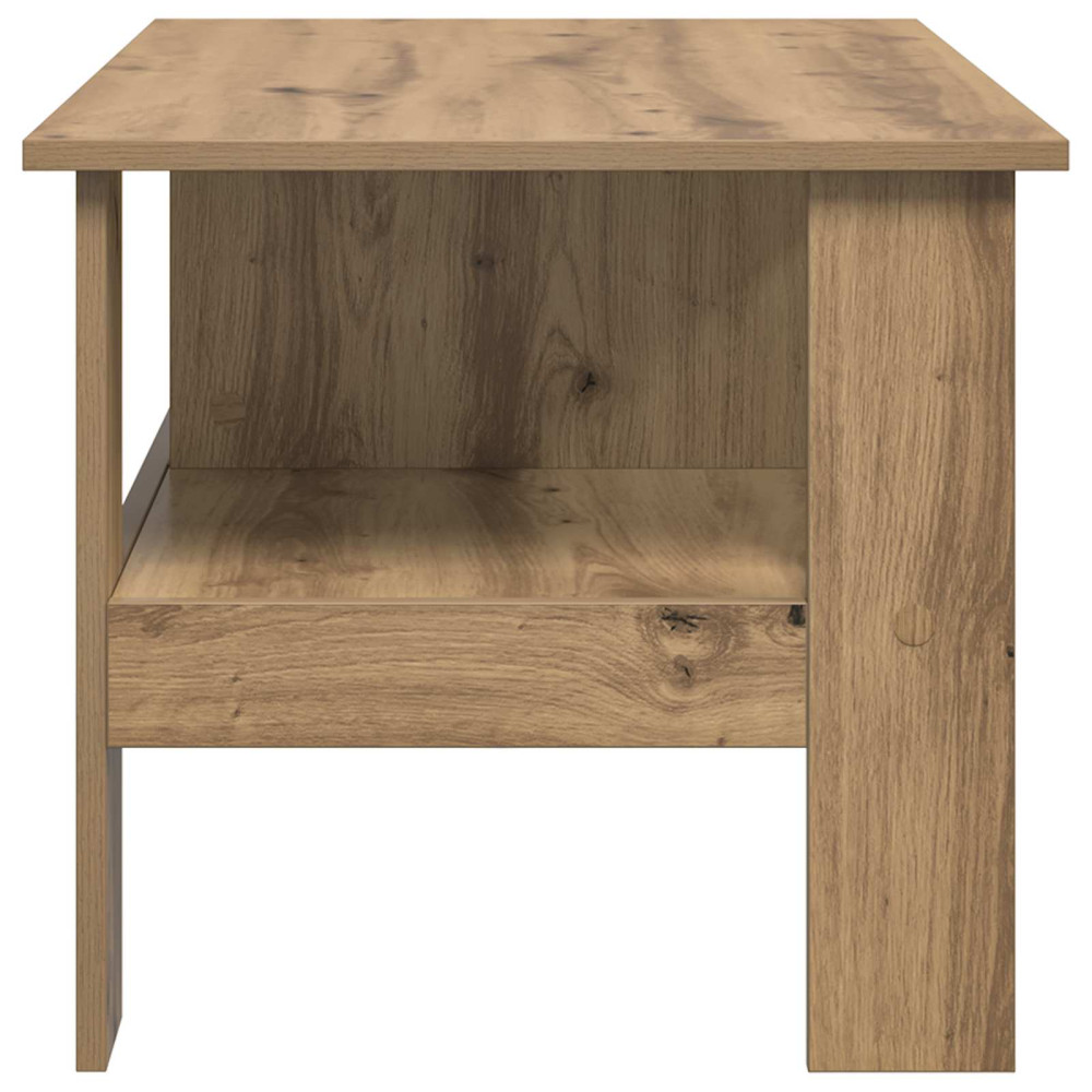 Produktbild för Kaffeebord Artisan Ek 90 x 50 x 45 cm Konstruerat trä