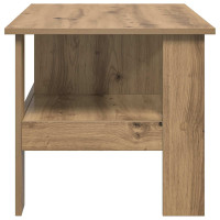 Produktbild för Kaffeebord Artisan Ek 90 x 50 x 45 cm Konstruerat trä