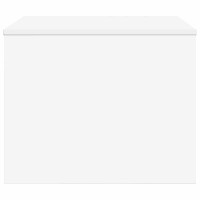 Produktbild för Kaffeebord Vit 60 x 50 x 40 cm Konstruerat trä