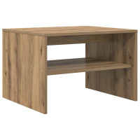 Produktbild för Kaffeebord Artisan Ek 60 x 50 x 40 cm Konstruerat trä