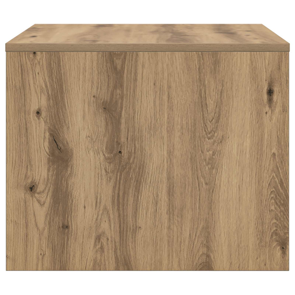 Produktbild för Kaffeebord Artisan Ek 60 x 50 x 40 cm Konstruerat trä