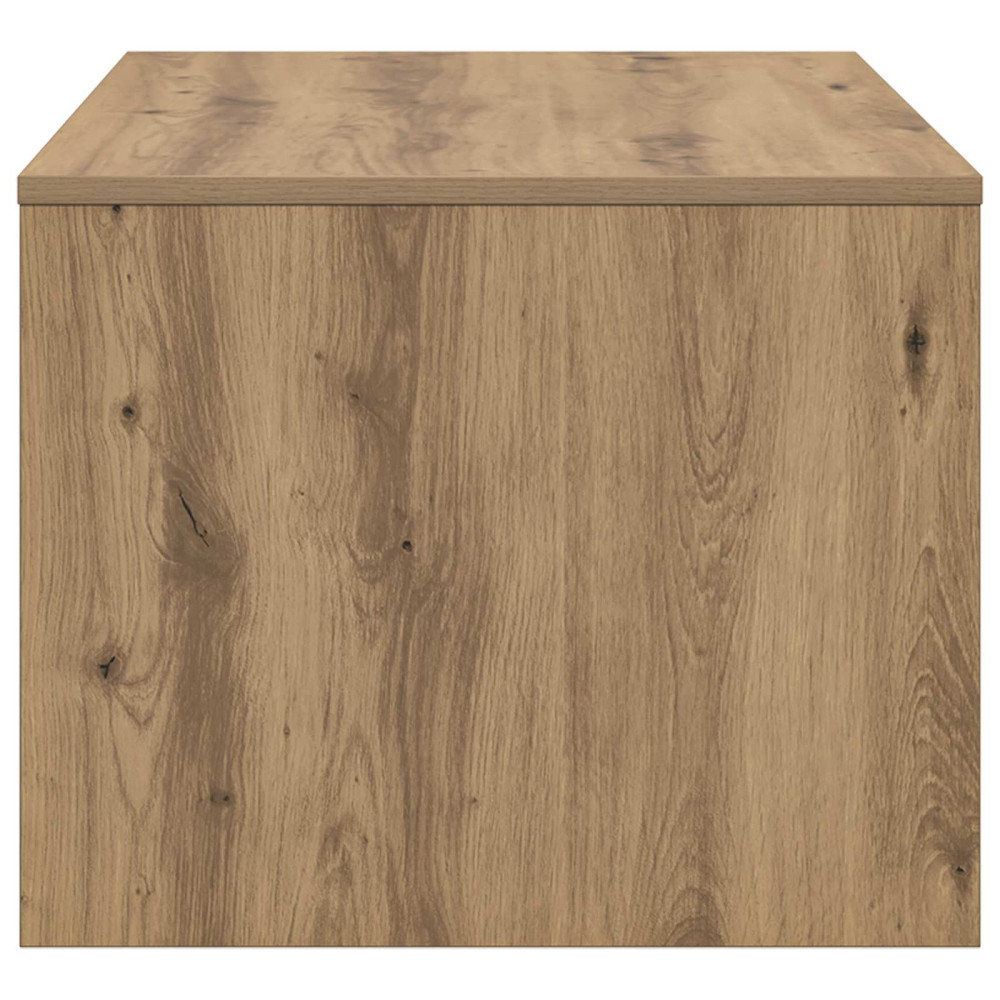Produktbild för Kaffeebord Artisan Ek 80 x 50 x 40 cm Konstruerat trä