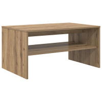Produktbild för Kaffeebord Artisan Ek 80 x 50 x 40 cm Konstruerat trä