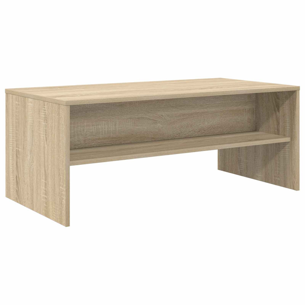 Produktbild för Kaffeebord Sonoma-ek 100 x 50 x 40 cm Konstruerat trä