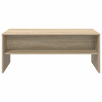 Produktbild för Kaffeebord Sonoma-ek 100 x 50 x 40 cm Konstruerat trä