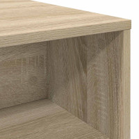 Produktbild för Kaffeebord Sonoma-ek 100 x 50 x 40 cm Konstruerat trä
