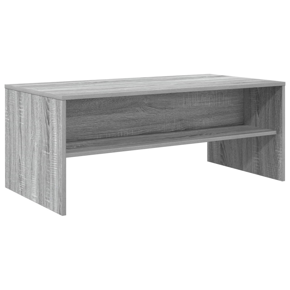 Produktbild för Kaffeebord Grå Sonoma 100 x 50 x 40 cm Konstruerat trä