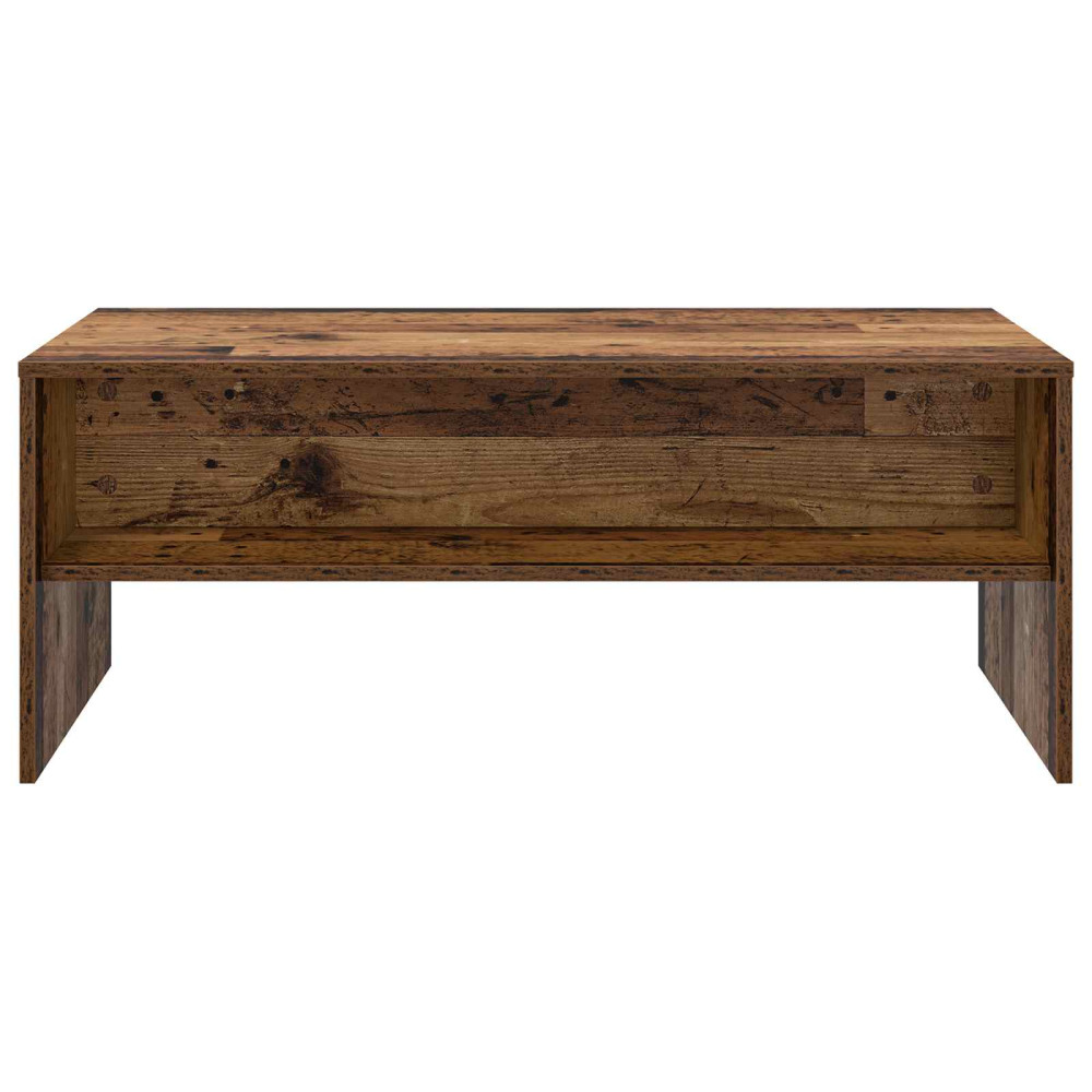 Produktbild för Kaffeebord Gammalt trä 100 x 50 x 40 cm Konstruerat trä