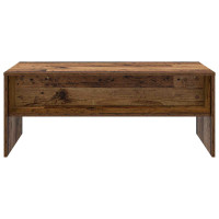Produktbild för Kaffeebord Gammalt trä 100 x 50 x 40 cm Konstruerat trä
