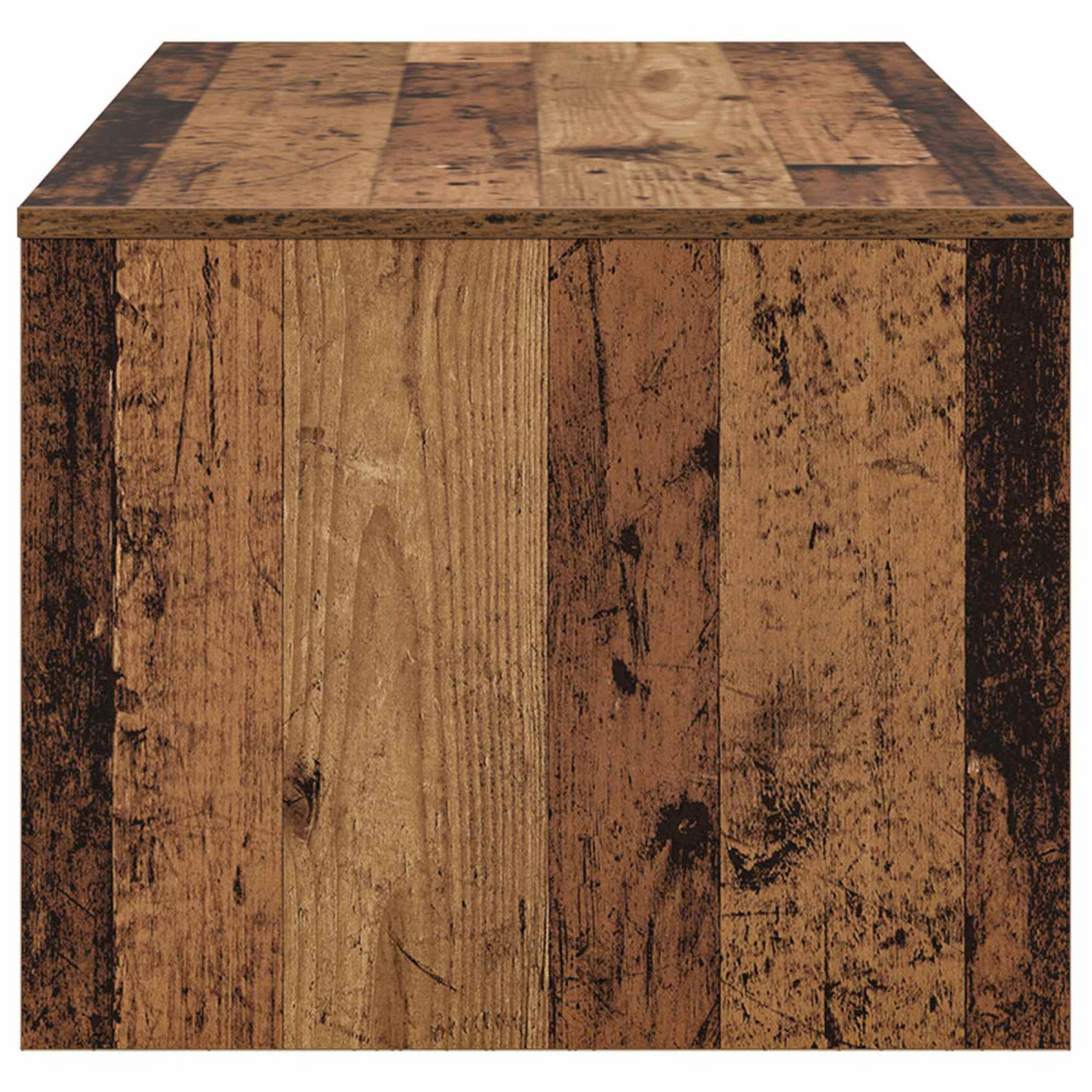 Produktbild för Kaffeebord Gammalt trä 100 x 50 x 40 cm Konstruerat trä