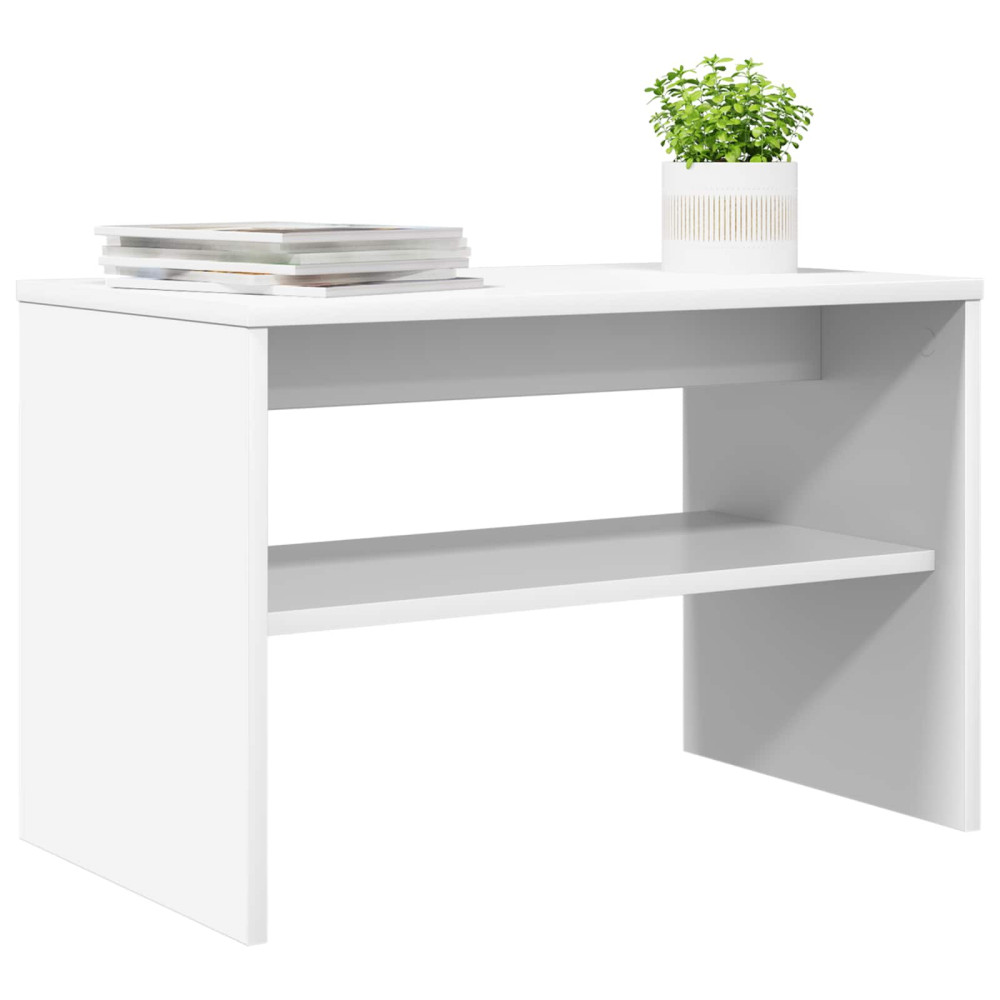 Produktbild för TV-skåp Vit 60 x 35 x 40 cm Konstruerat trä