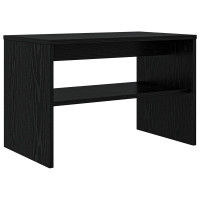 Produktbild för TV-skåp Svart Ek 60 x 35 x 40 cm Konstruerat trä
