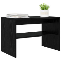 Produktbild för TV-skåp Svart Ek 60 x 35 x 40 cm Konstruerat trä