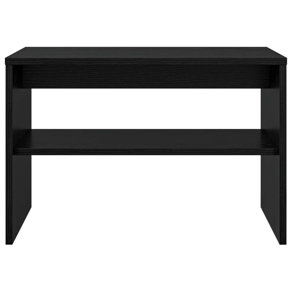 Produktbild för TV-skåp Svart Ek 60 x 35 x 40 cm Konstruerat trä