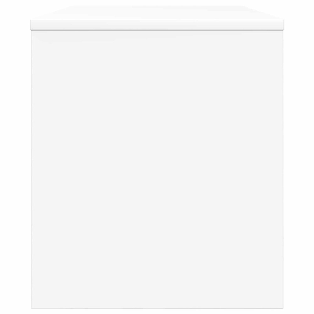 Produktbild för TV-skåp 80 x 35 x 40 cm Vit Konstruerat trä
