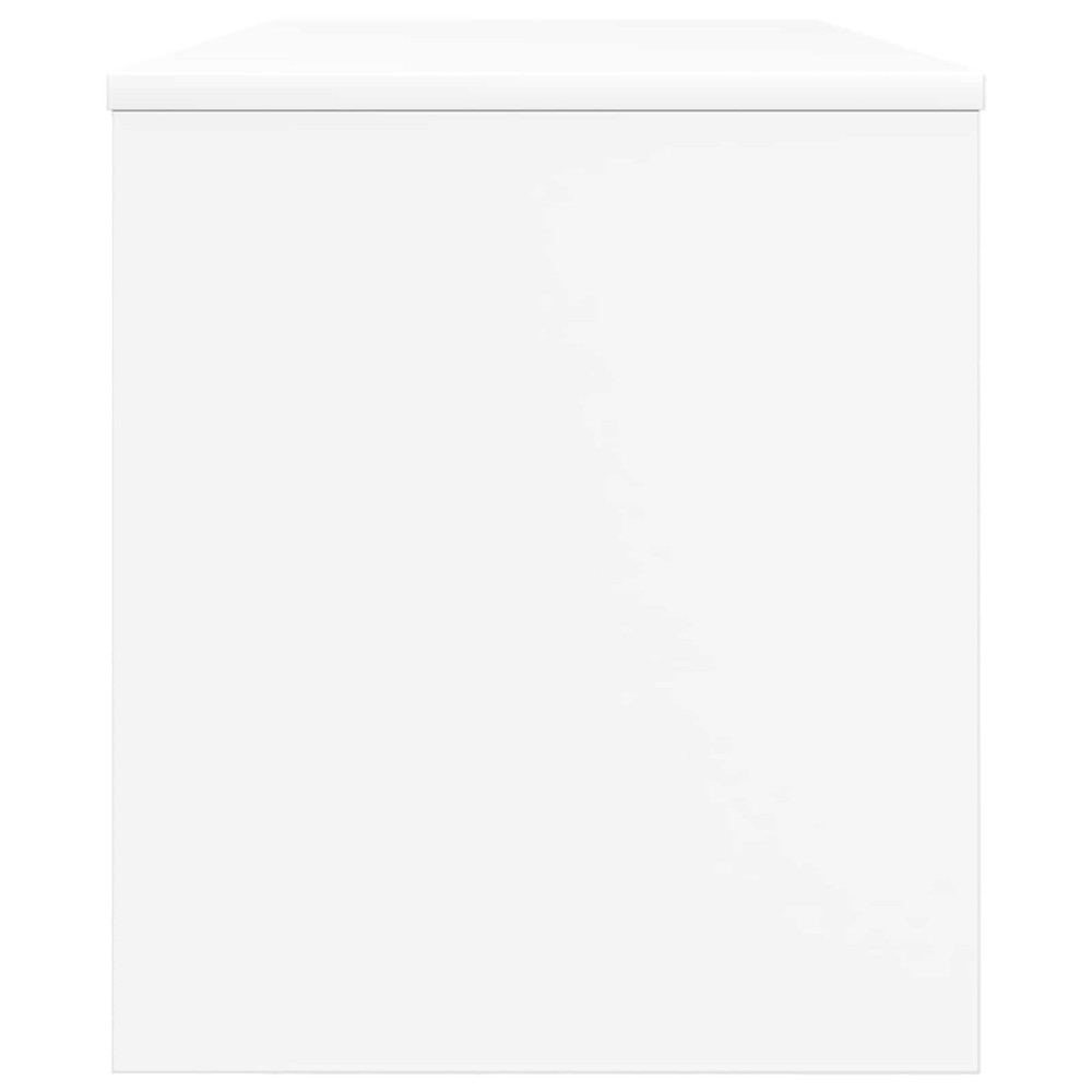 Produktbild för TV-skåp Vit 100 x 35 x 40 cm Konstruerat trä