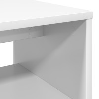 Produktbild för TV-skåp Vit 100 x 35 x 40 cm Konstruerat trä