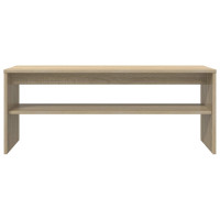 Produktbild för TV-skåp Sonoma-ek 100 x 35 x 40 cm Konstruerat trä
