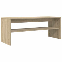Produktbild för TV-skåp Sonoma-ek 100 x 35 x 40 cm Konstruerat trä
