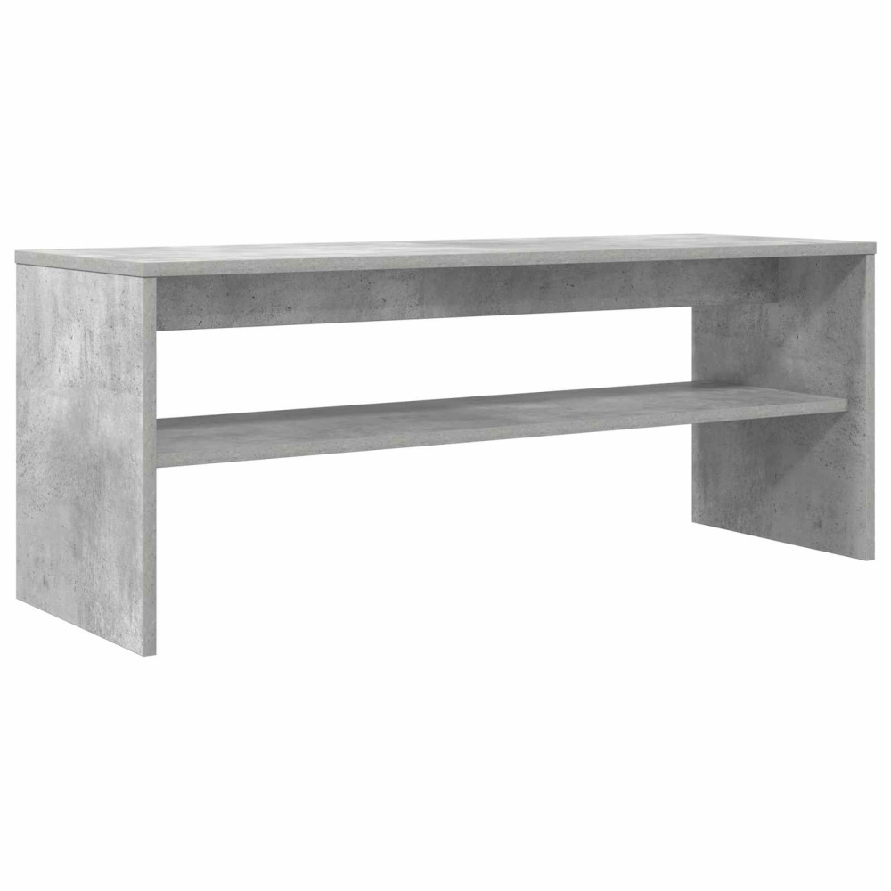 Produktbild för TV-skåp Betonggrå 100 x 35 x 40 cm Konstruerat trä
