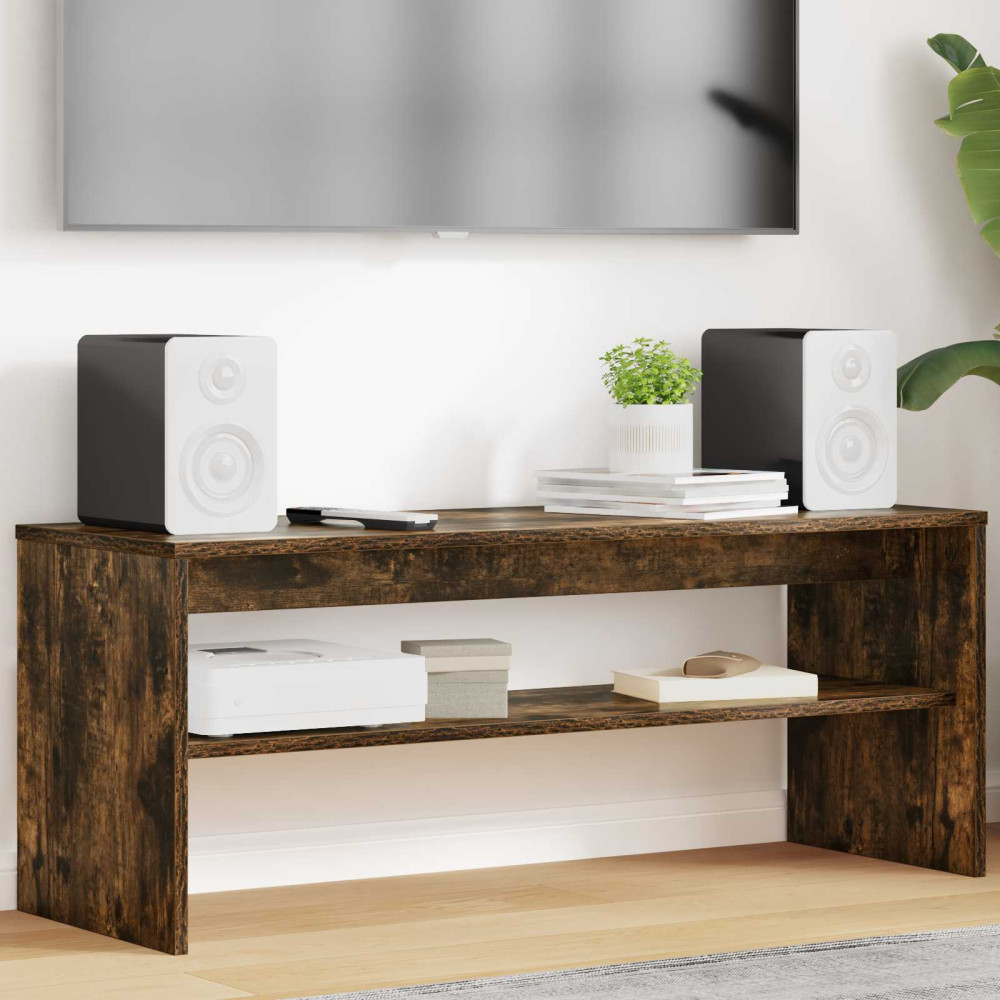 Produktbild för TV-skåp Rökt ek 100 x 35 x 40 cm Konstruerat trä
