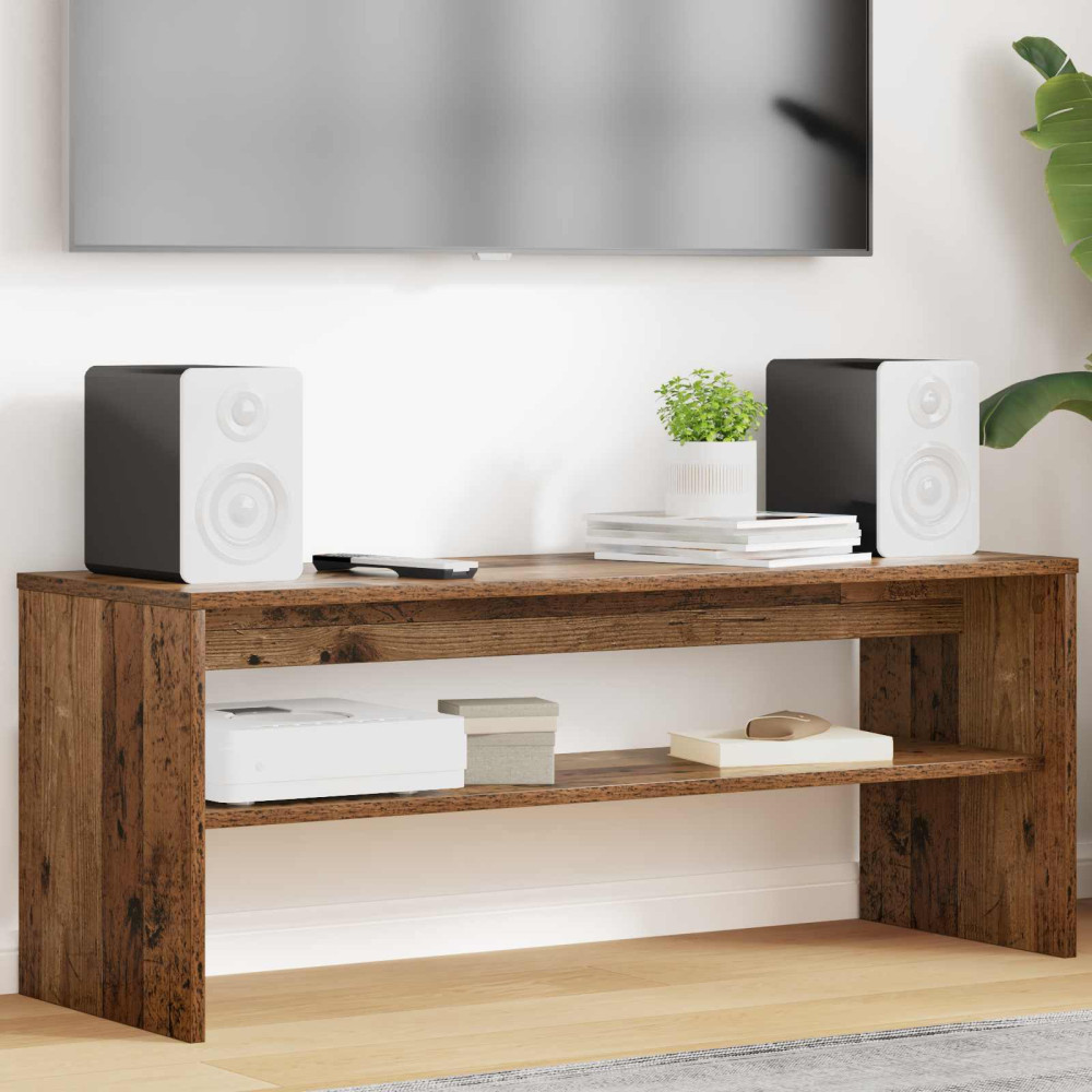 Produktbild för TV-skåp Gammalt trä 100 x 35 x 40 cm Konstruerat trä
