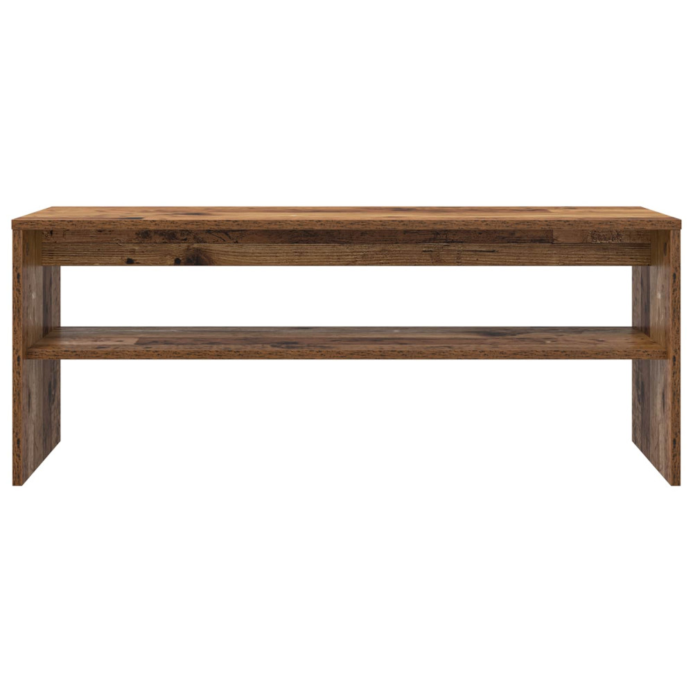 Produktbild för TV-skåp Gammalt trä 100 x 35 x 40 cm Konstruerat trä