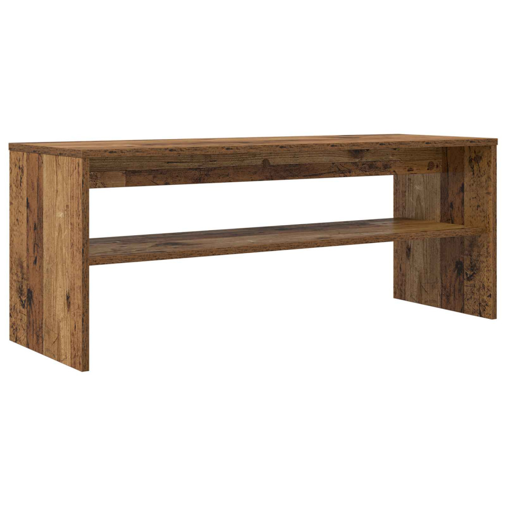 Produktbild för TV-skåp Gammalt trä 100 x 35 x 40 cm Konstruerat trä