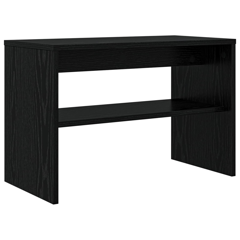 Produktbild för TV-skåp Svart Ek 60 x 30 x 40 cm Konstruerat trä