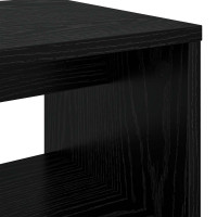 Produktbild för TV-skåp Svart Ek 60 x 30 x 40 cm Konstruerat trä