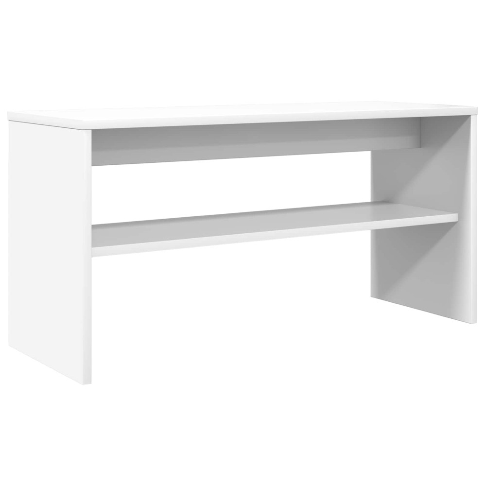 Produktbild för TV-skåp Vit 80 x 30 x 40 cm Konstruerat trä