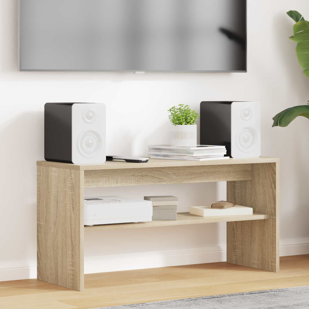 Produktbild för TV-skåp Sonoma-ek 80 x 30 x 40 cm Konstruerat trä