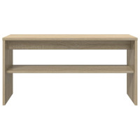 Produktbild för TV-skåp Sonoma-ek 80 x 30 x 40 cm Konstruerat trä