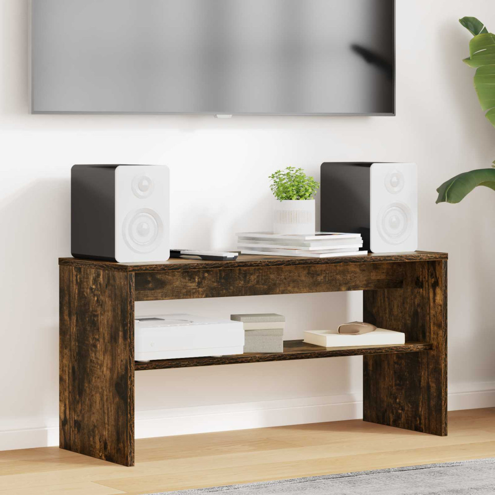 Produktbild för TV-skåp Rökt ek 80 x 30 x 40 cm Konstruerat trä
