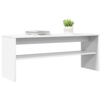 Produktbild för TV-skåp Vit 100 x 30 x 40 cm Konstruerat trä