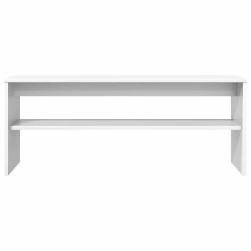 Produktbild för TV-skåp Vit 100 x 30 x 40 cm Konstruerat trä