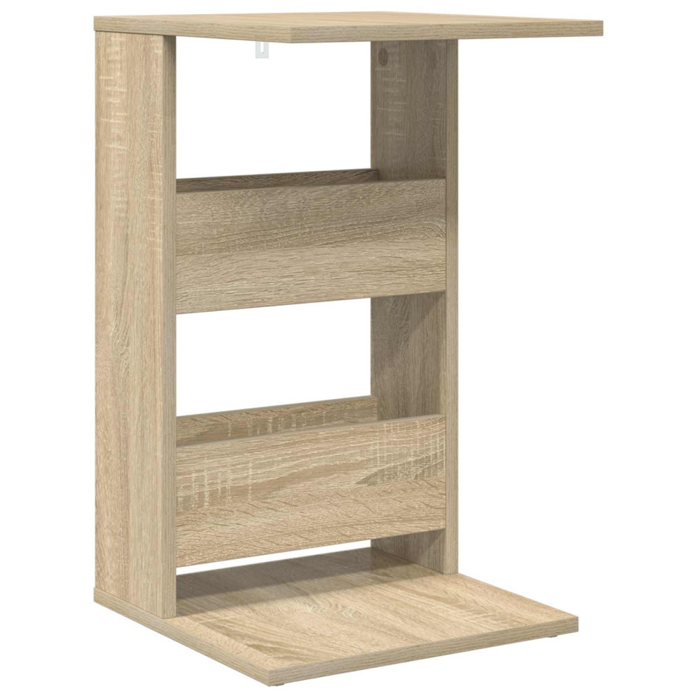 Produktbild för Sidobord Sonoma-ek 40 x 35 x 60,5 cm Konstruerat trä