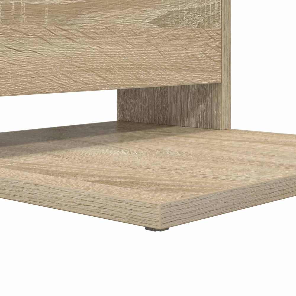 Produktbild för Sidobord Sonoma-ek 40 x 35 x 60,5 cm Konstruerat trä