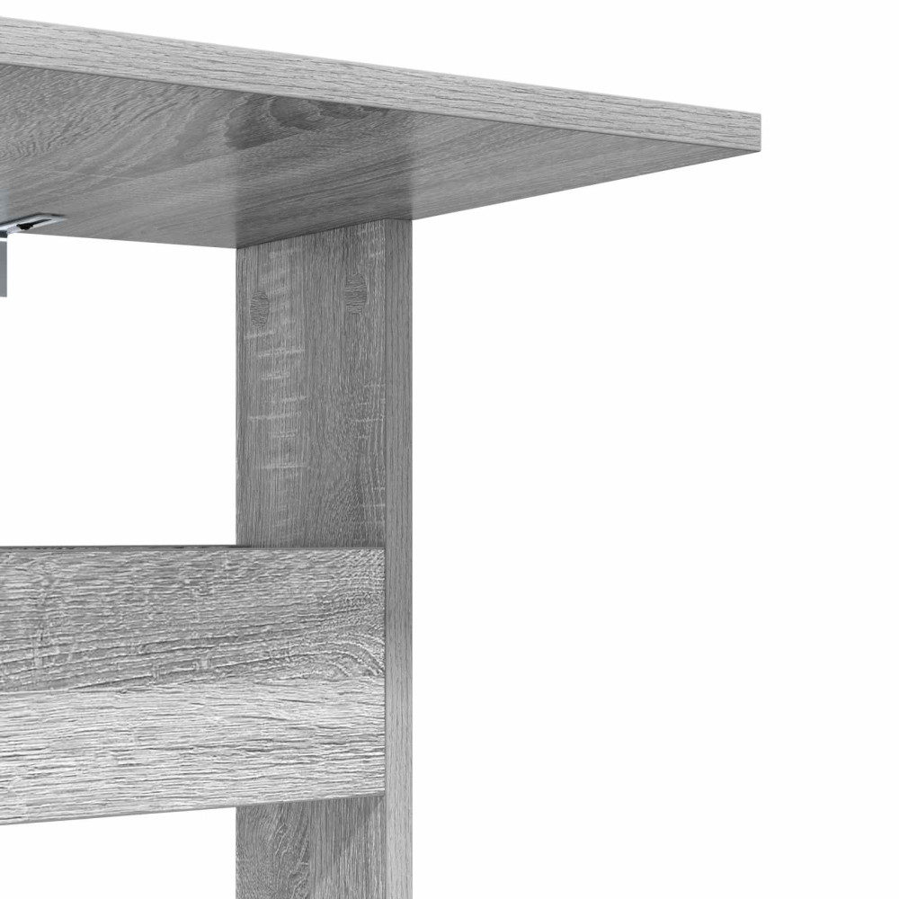 Produktbild för Sidobord Grå Sonoma 40 x 35 x 60,5 cm Konstruerat trä