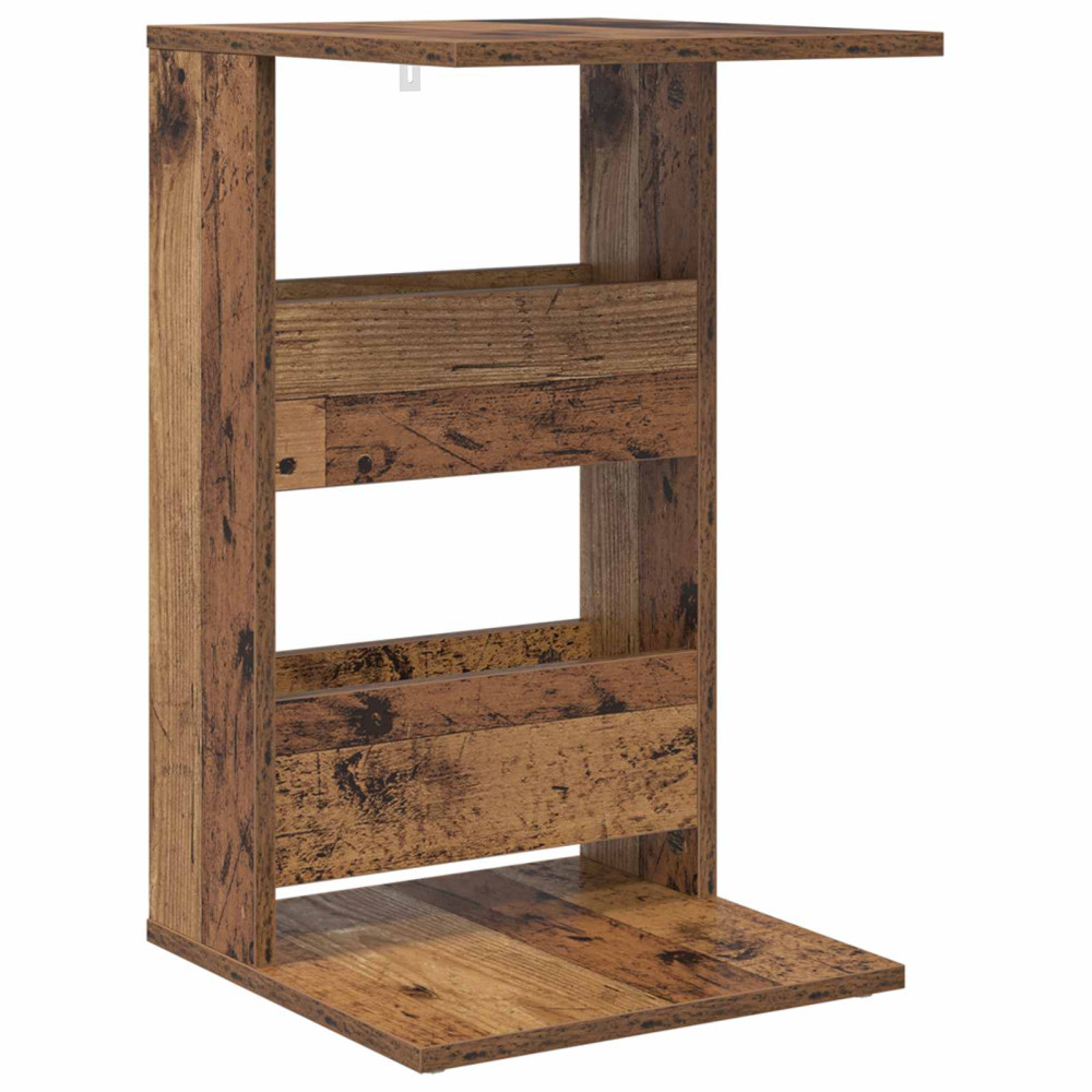 Produktbild för Sidobord Gammalt trä 40 x 35 x 60,5 cm Konstruerat trä