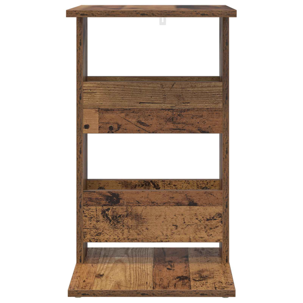 Produktbild för Sidobord Gammalt trä 40 x 35 x 60,5 cm Konstruerat trä