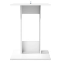 Produktbild för Sidobord Vit 45 x 40 x 62,5 cm Konstruerat trä