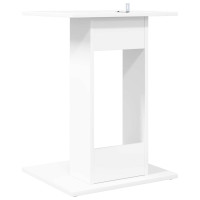 Produktbild för Sidobord Vit 45 x 40 x 62,5 cm Konstruerat trä