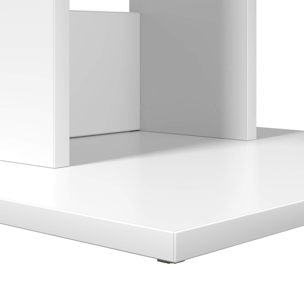Produktbild för Sidobord Vit 45 x 40 x 62,5 cm Konstruerat trä