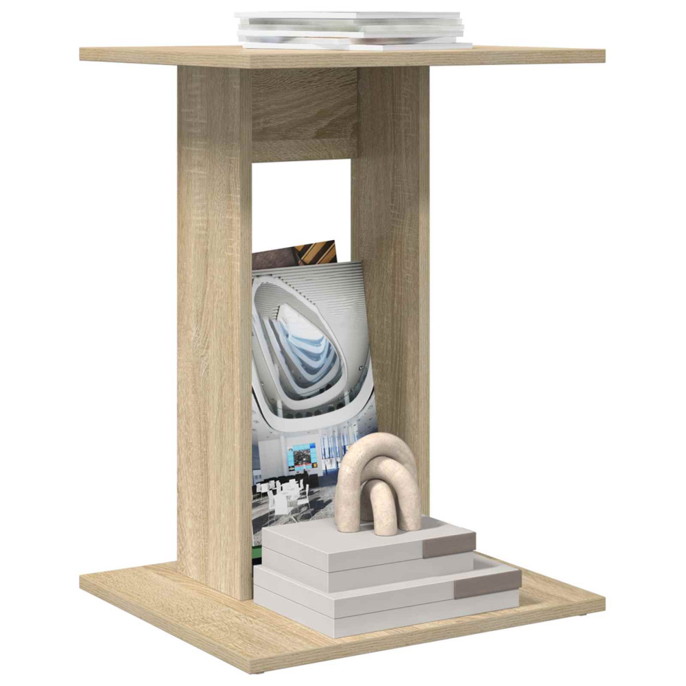 Produktbild för Sidobord Sonoma-ek 45 x 40 x 62,5 cm Konstruerat trä