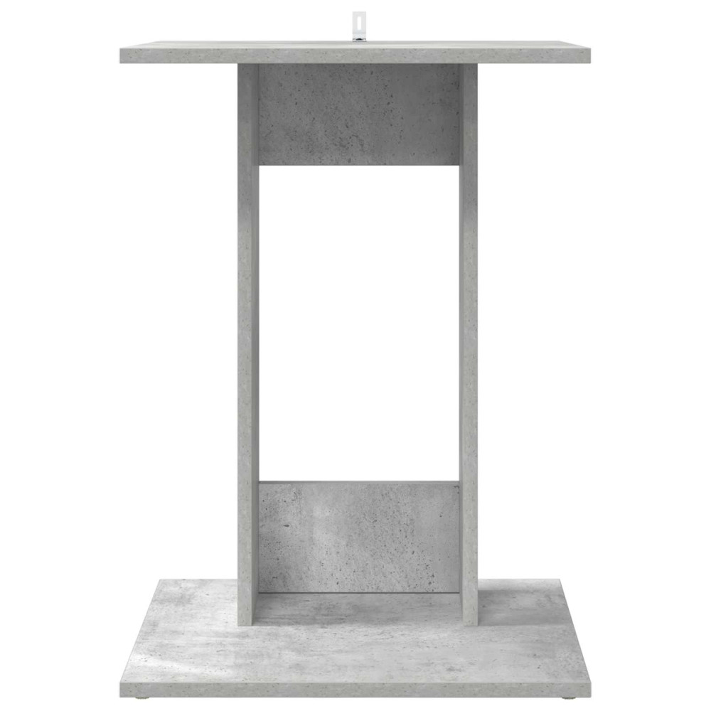 Produktbild för Sidobord Betonggrå 45 x 40 x 62,5 cm Konstruerat trä