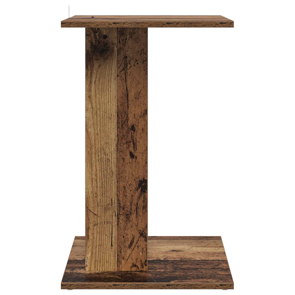 Produktbild för Sidobord Gammalt trä 45 x 40 x 62,5 cm Konstruerat trä